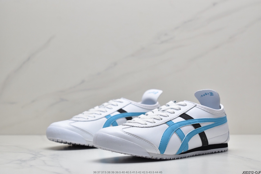 180 日产经典老牌-鬼塚虎/Onitsuka Tiger Mexico 66经典墨西哥系列复古经典百搭休闲皮革慢跑鞋