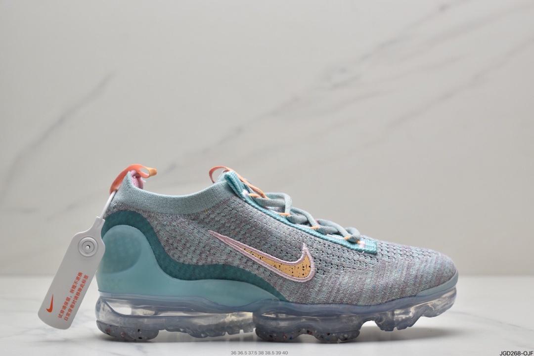 180 耐克Nike Air Vapormax 2021 Flyknit FK”Volt Grey Green Mulit-Color”DH4088