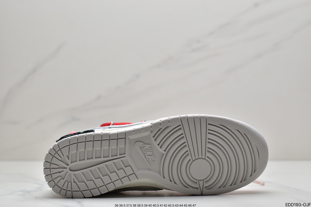 340 Off-White x NIKE Dunk Low ”THE 重磅联名DM1602