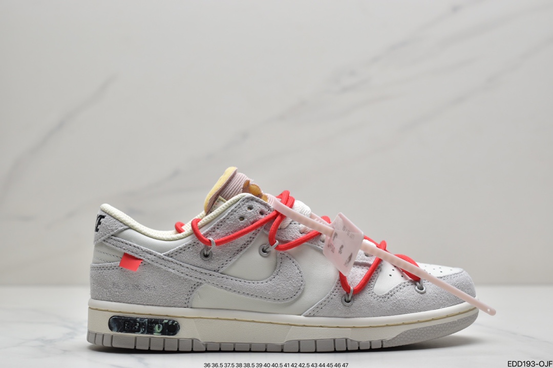 340 Off-White x NIKE Dunk Low ”THE 重磅联名DM1602