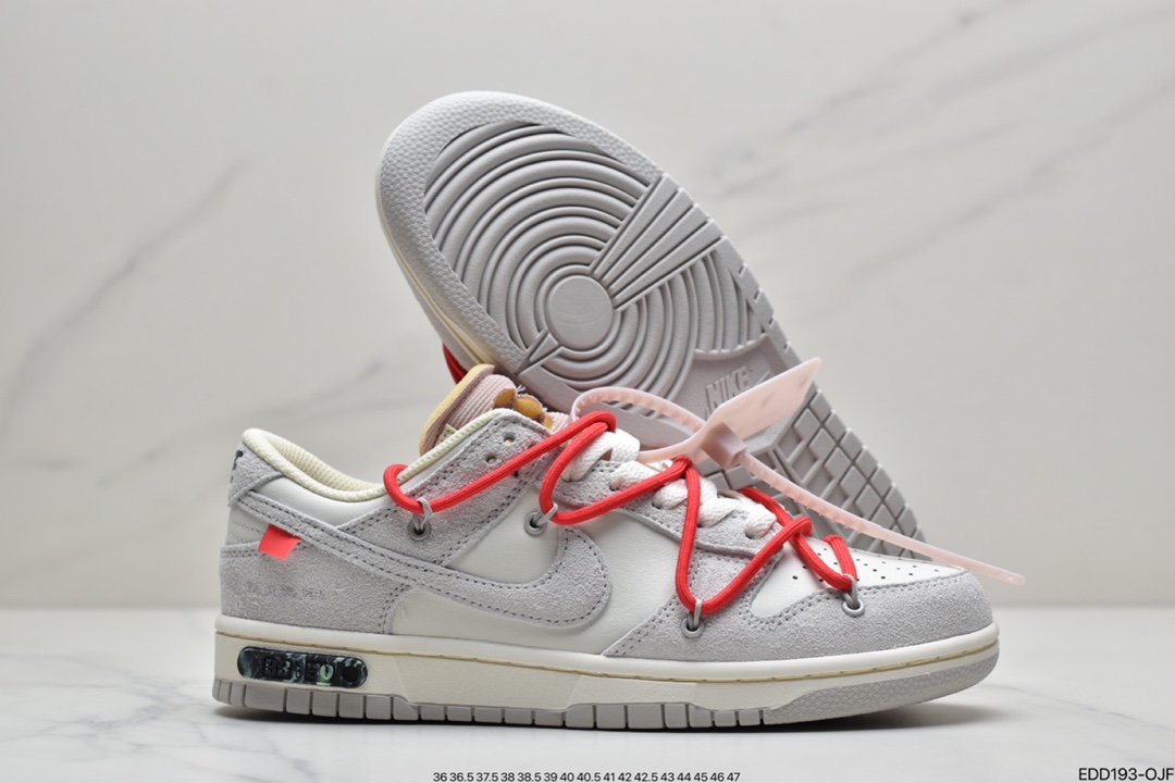 340 Off-White x NIKE Dunk Low ”THE 重磅联名DM1602