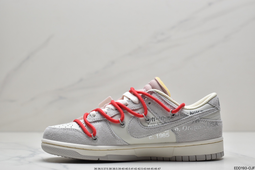 340 Off-White x NIKE Dunk Low ”THE 重磅联名DM1602