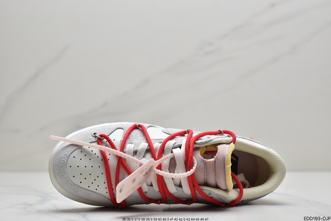 340 Off-White x NIKE Dunk Low ”THE 重磅联名DM1602