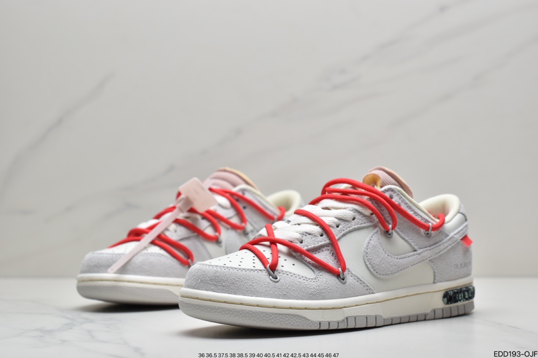 340 Off-White x NIKE Dunk Low ”THE 重磅联名DM1602