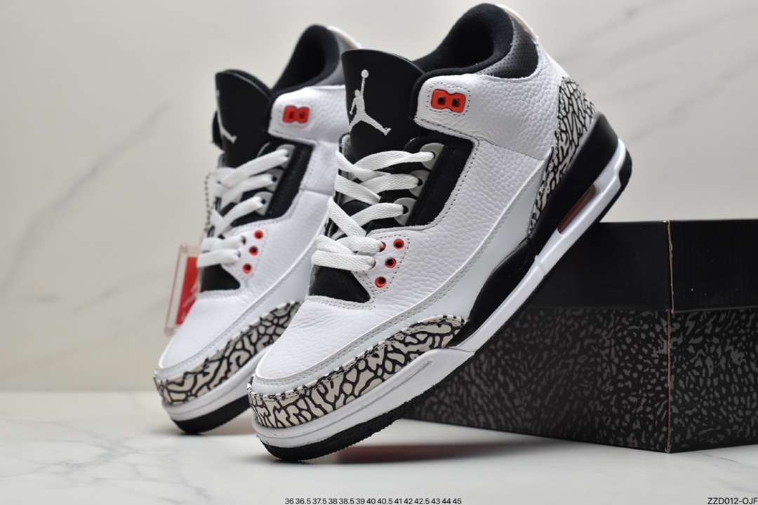 250 Air Jordan 3 JTH Justin Timberlakeu0026Tinker Hatfheld 白手稿联名AV6683-160