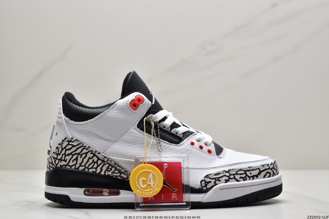 250 Air Jordan 3 JTH Justin Timberlakeu0026Tinker Hatfheld 白手稿联名AV6683-160