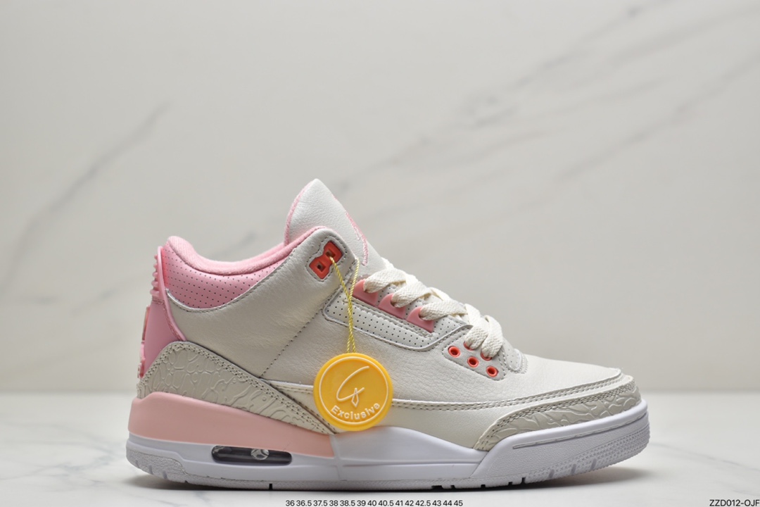 250 Air Jordan 3 JTH Justin Timberlakeu0026Tinker Hatfheld 白手稿联名AV6683-160
