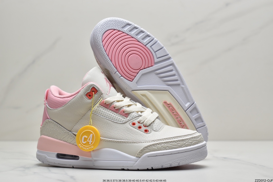 250 Air Jordan 3 JTH Justin Timberlakeu0026Tinker Hatfheld 白手稿联名AV6683-160