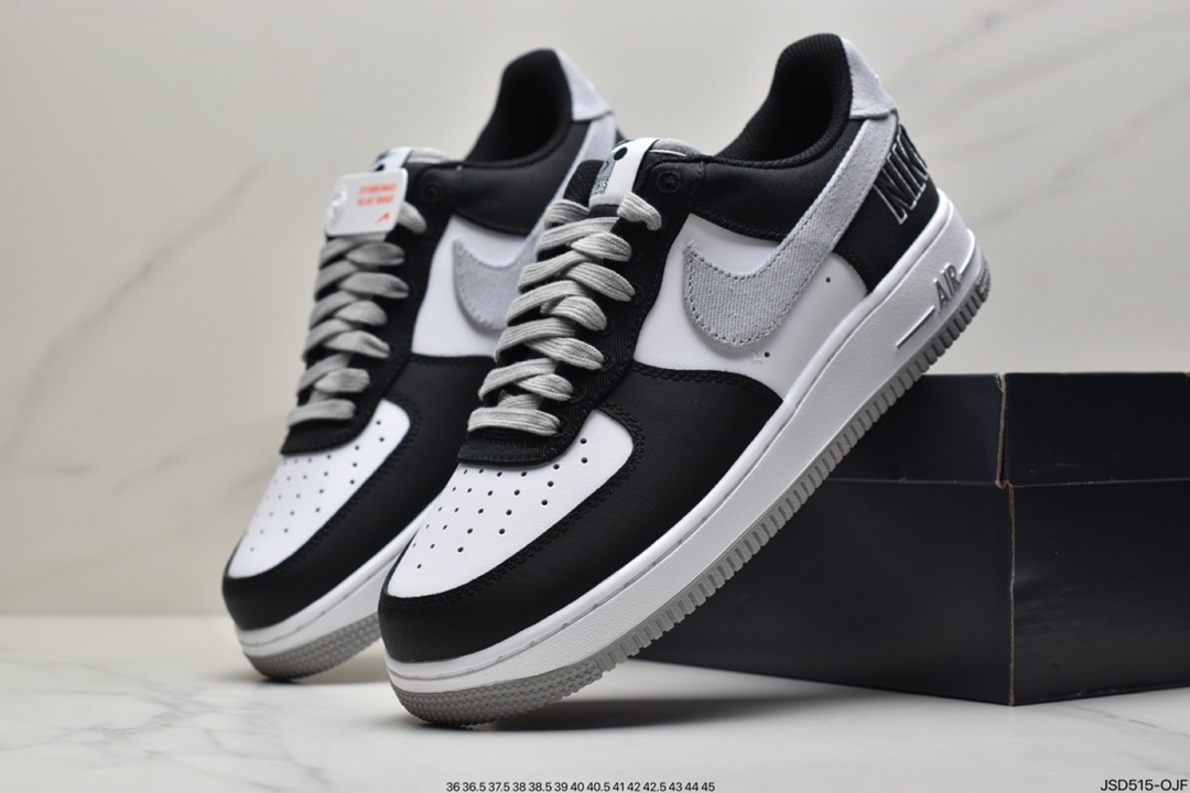 200 耐克Nike Air Force 1 LV8 EMB 白灰黑 官方同步 原装级别CT2301-001