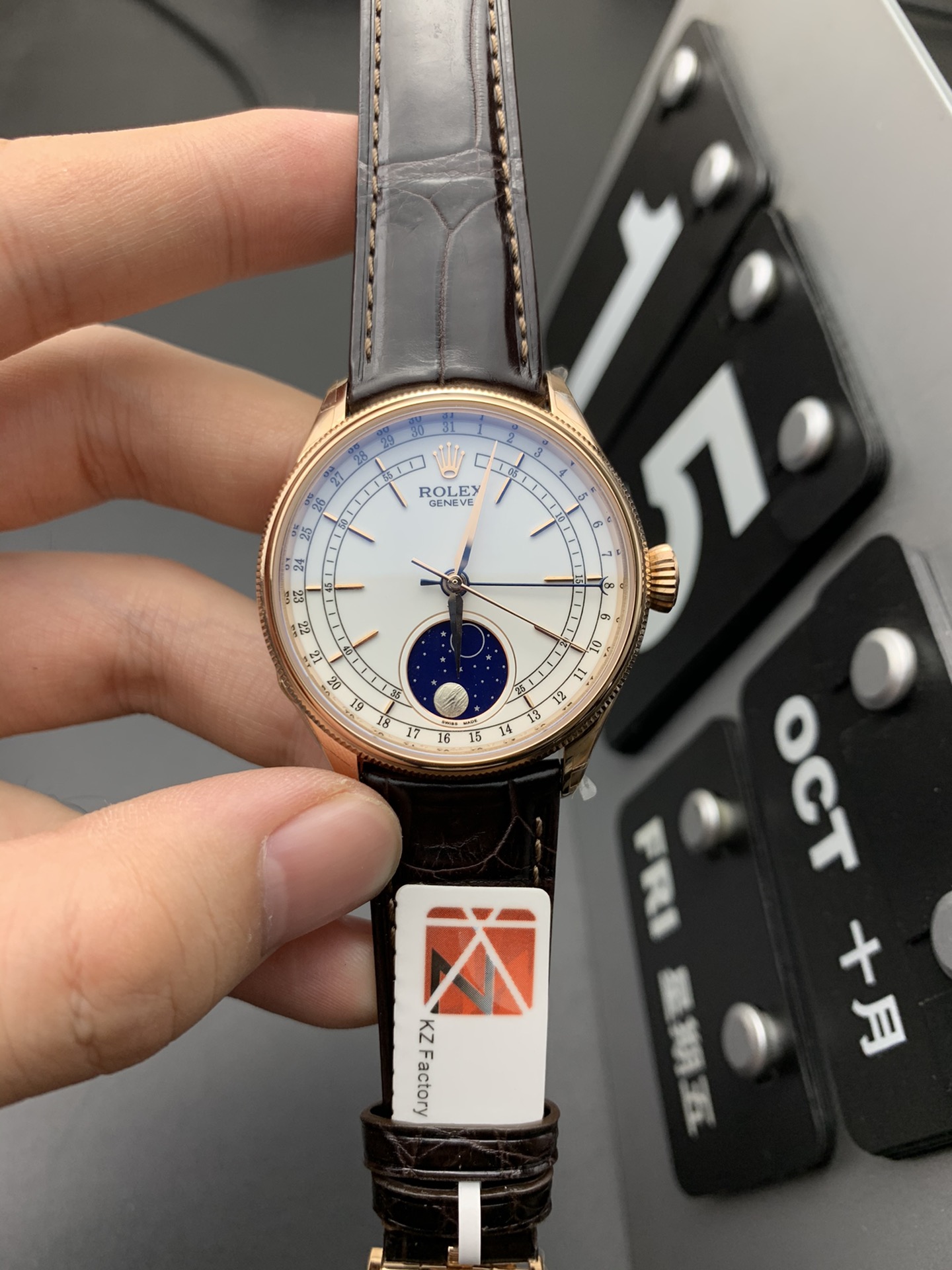 Rolex KZ 切利尼月相