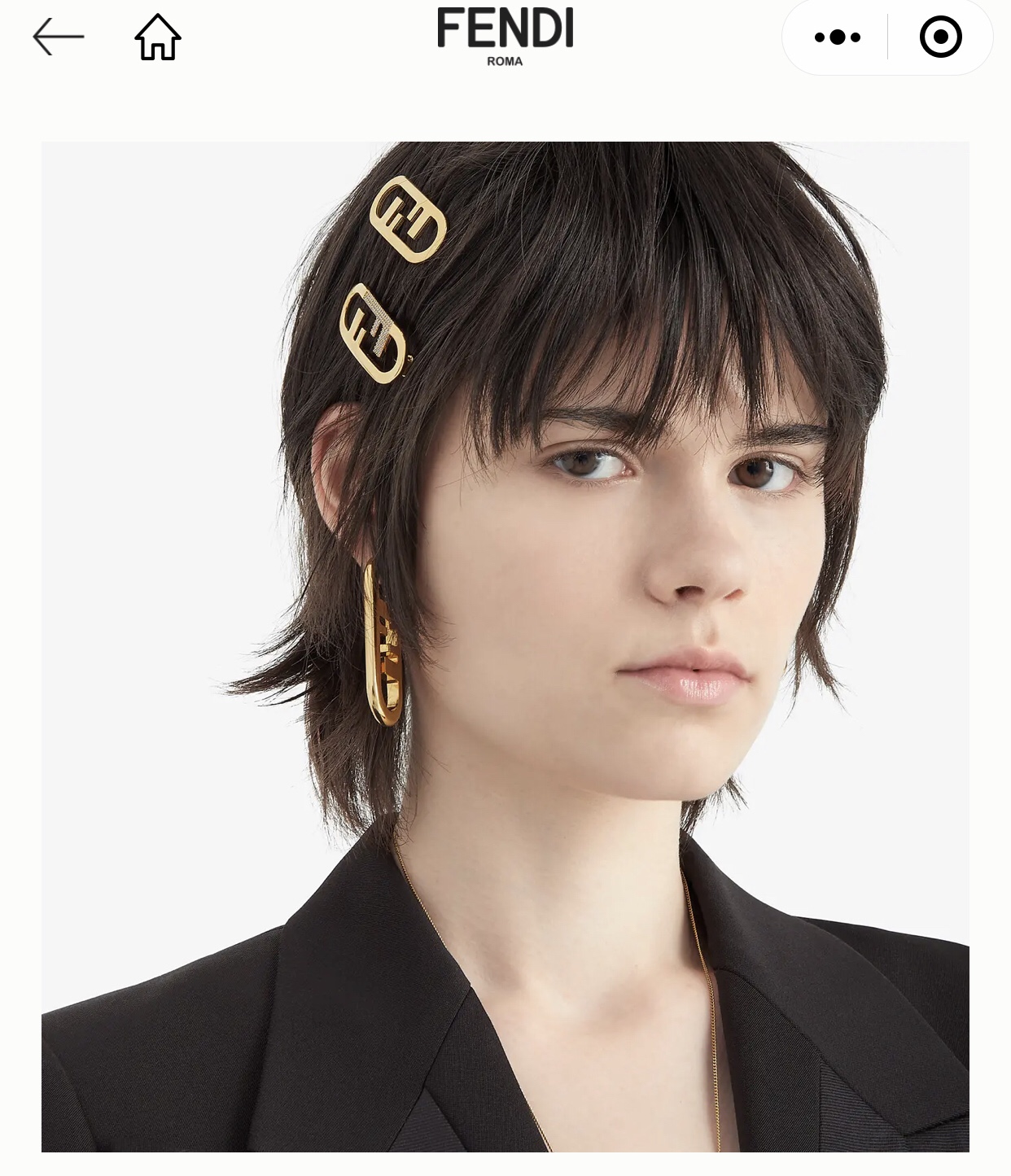FENDI 2021 Hair Clips: Red-Hot Network, Net-Red Recommended, Comfortable Fashion, Super-Hot! - 图片 5