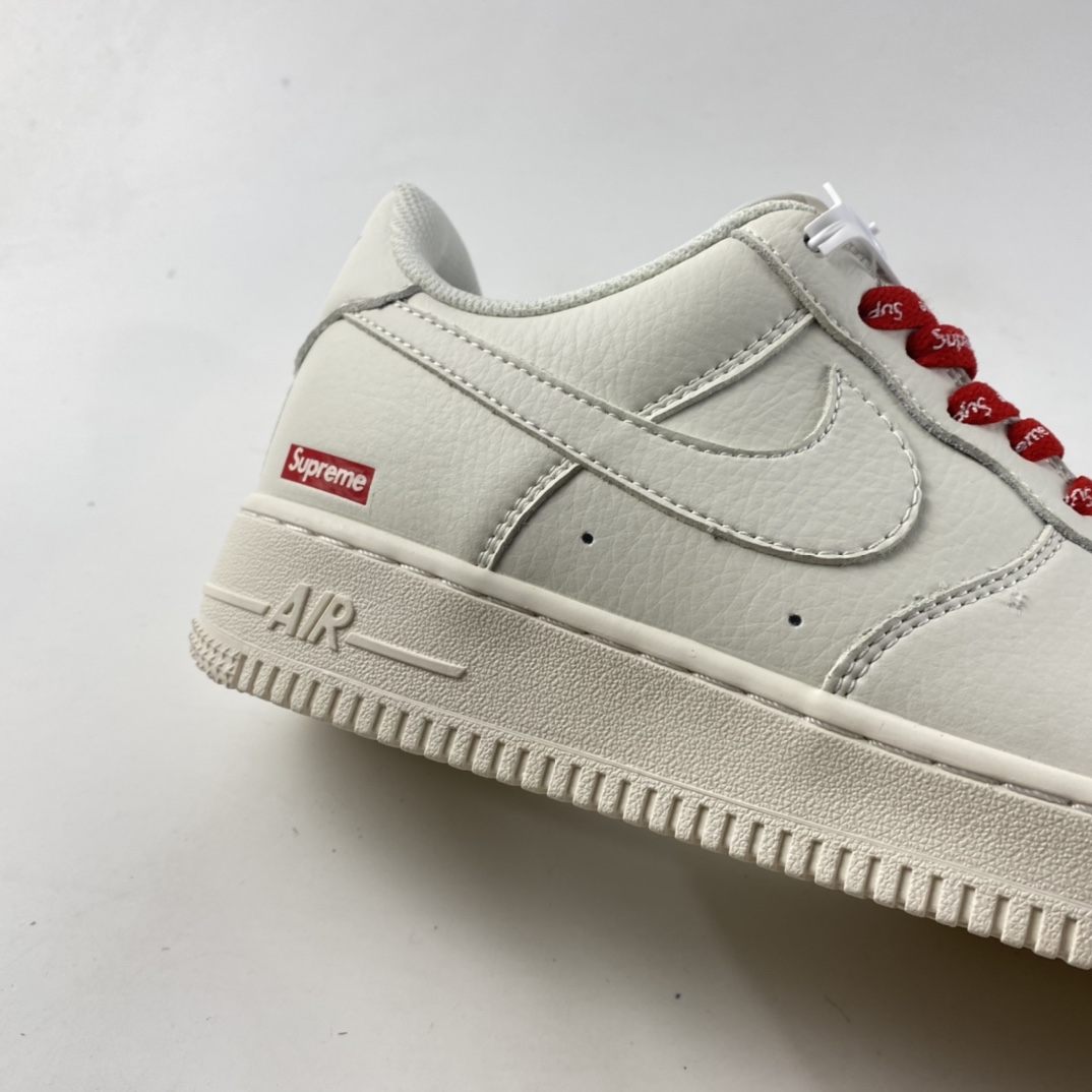 P240  Supreme x NIKE Air Force 1’07 空军联名款低帮运动休闲板鞋 CU9225-126