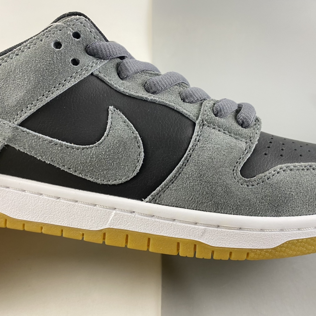 P300  NIKE SB Dunk Low Dark Grey 雾霾 狼灰 扣篮系列复古低帮休闲运动滑板板鞋 AR0778-001