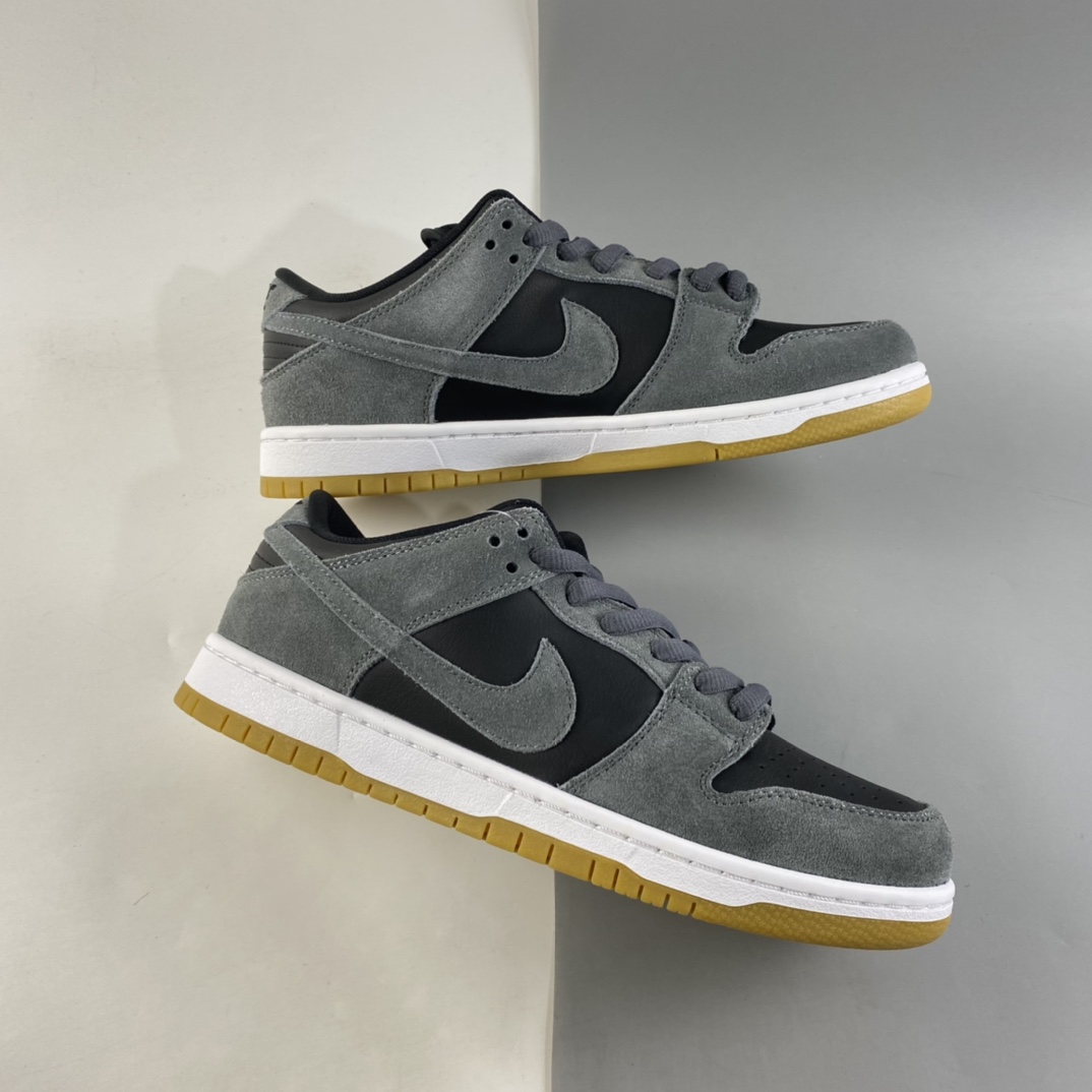 P300  NIKE SB Dunk Low Dark Grey 雾霾 狼灰 扣篮系列复古低帮休闲运动滑板板鞋 AR0778-001