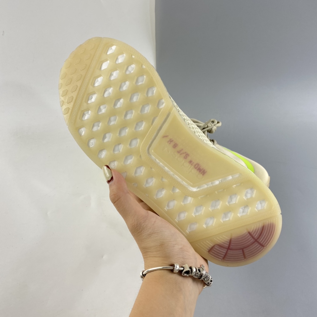 P190  Adidas  NMD_R1 SPECTOO 阿迪三叶草低帮休闲爆米花跑步鞋 FX6935