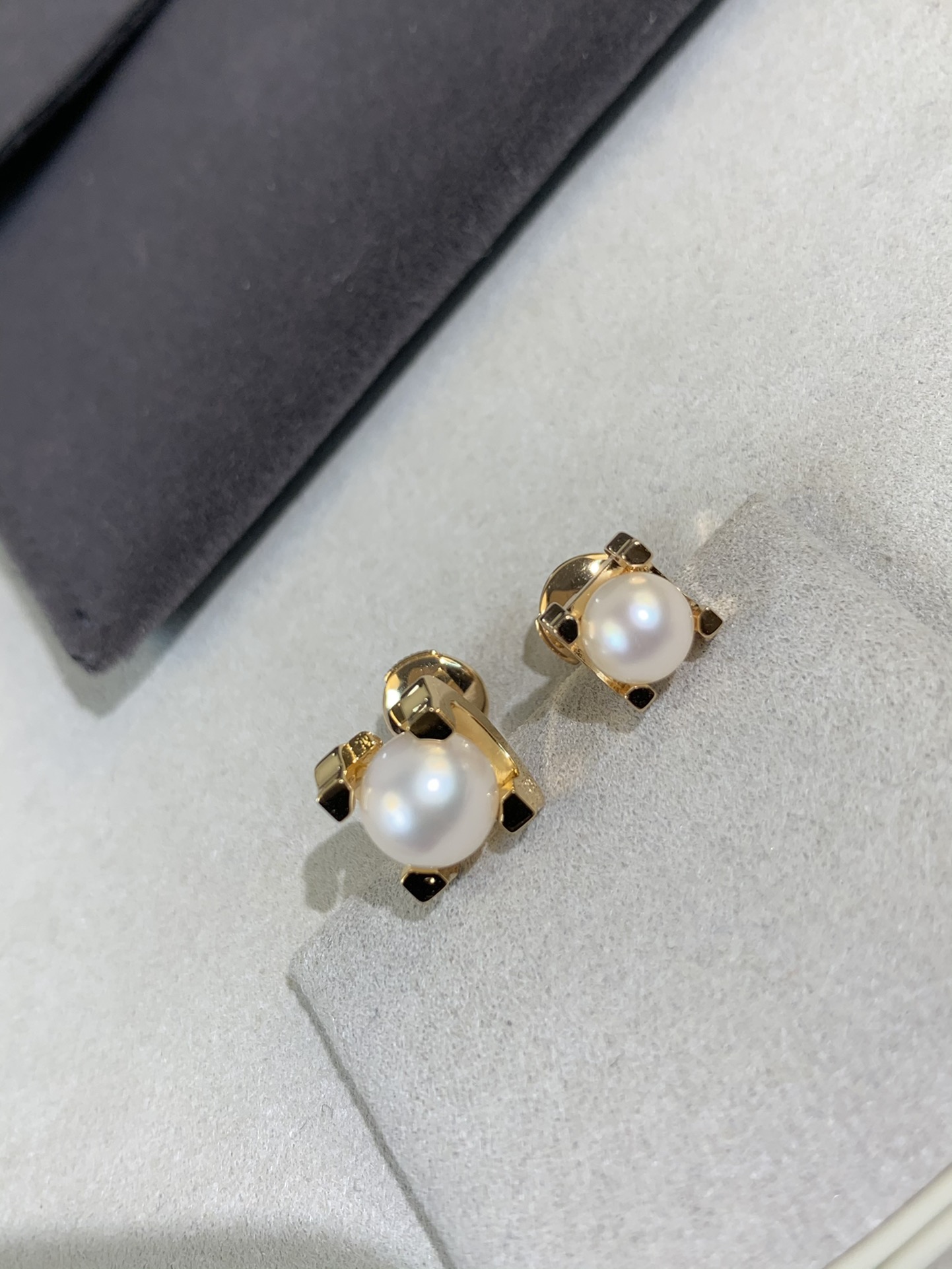 ，6mm&8mm珍珠耳钉