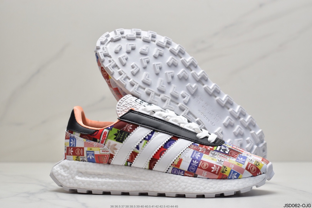 200 阿迪达斯adidas Racing 1 Boost Prototype  速度轻盈复古系列 GW8848