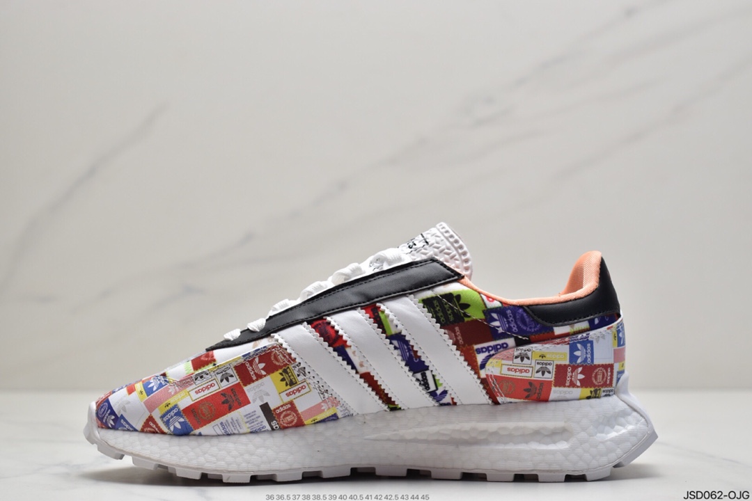 200 阿迪达斯adidas Racing 1 Boost Prototype  速度轻盈复古系列 GW8848