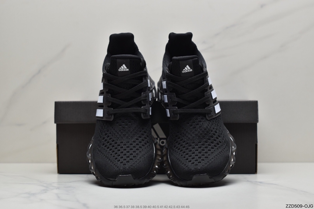250 阿迪达斯ULTRABOOST WER DNA针织透气鞋面 真爆大底复古跑鞋GY4178