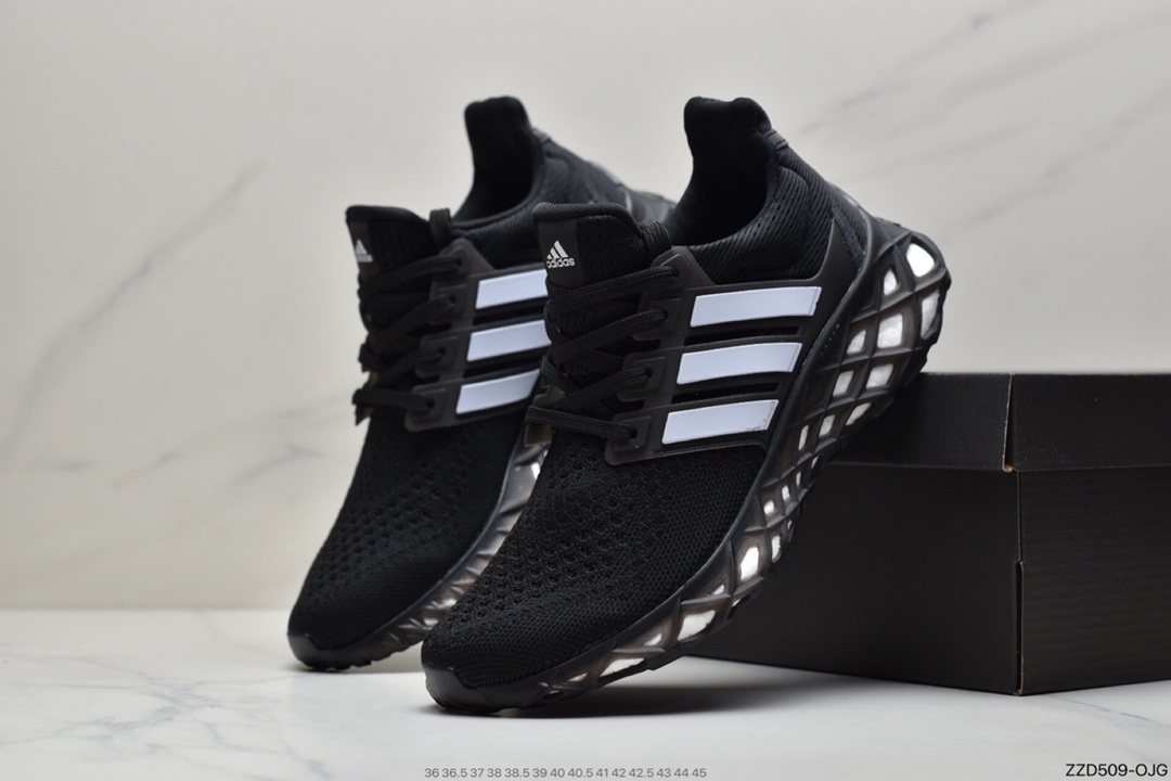 250 阿迪达斯ULTRABOOST WER DNA针织透气鞋面 真爆大底复古跑鞋GY4178