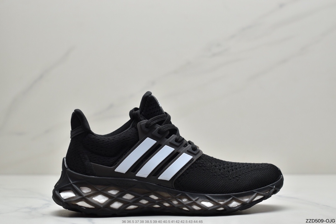 250 阿迪达斯ULTRABOOST WER DNA针织透气鞋面 真爆大底复古跑鞋GY4178