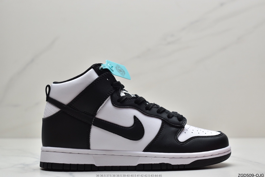 290 耐克Nike Dunk High WMNS “Football Grey” 鞋身以经典鞋型DD1869