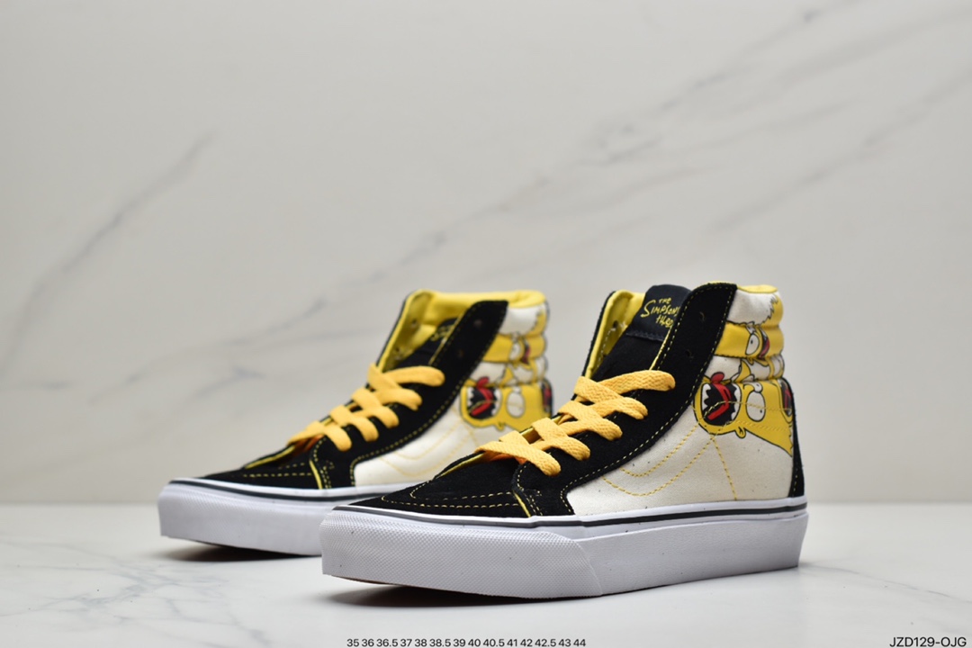 140 万斯/范斯Vans SK8-Hi 38 DX Anaheim Factory 安纳海姆高帮帆布休闲运动硫化滑板板鞋