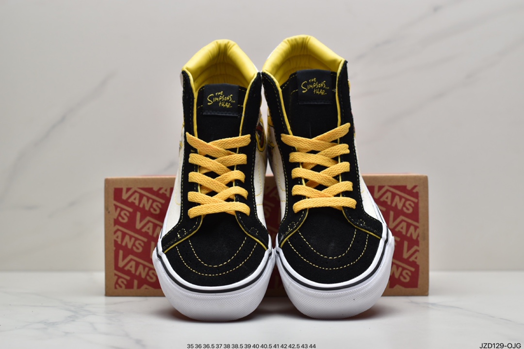 140 万斯/范斯Vans SK8-Hi 38 DX Anaheim Factory 安纳海姆高帮帆布休闲运动硫化滑板板鞋