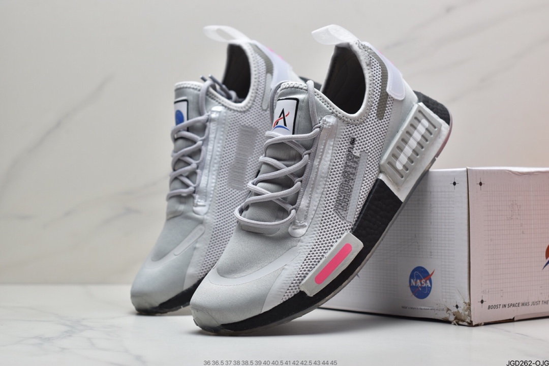 180 阿迪达斯Nasa X adidas originals NMD R1Spectoo现货仓储 FY9044