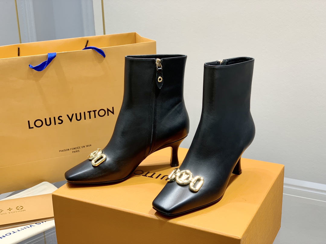 LOUIS VUITTON Bottes - Style simple et élégant - Version premium