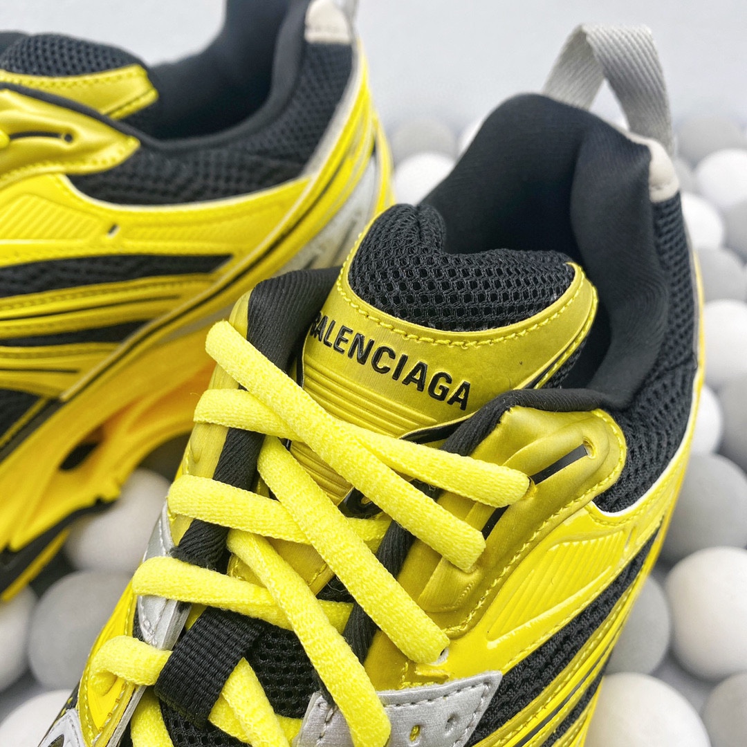 Detalles añadidos de los zapatos retro de primavera Balenciaga X-Pander 6.0 originales puros
