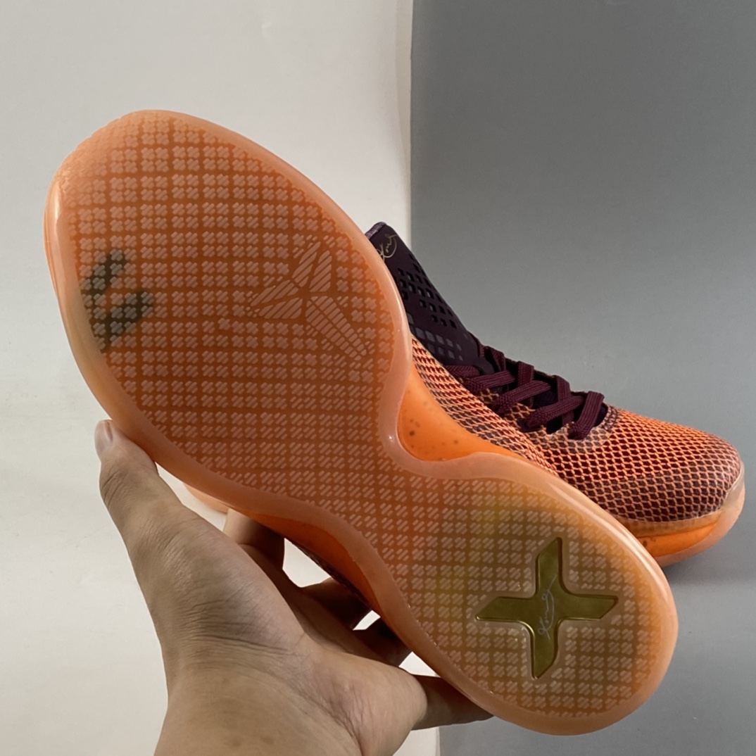 P260  NIKE Kobe 10 SiⅠk Road 科比10代男子耐磨防滑篮球鞋运动鞋 丝绸之路 705317-100