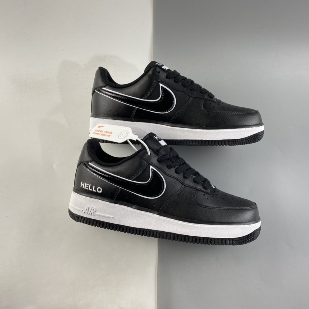 P200  NIKE Air Force 1’07 ”Hello” 空军一号低帮运动休闲板鞋 CZ0327-001