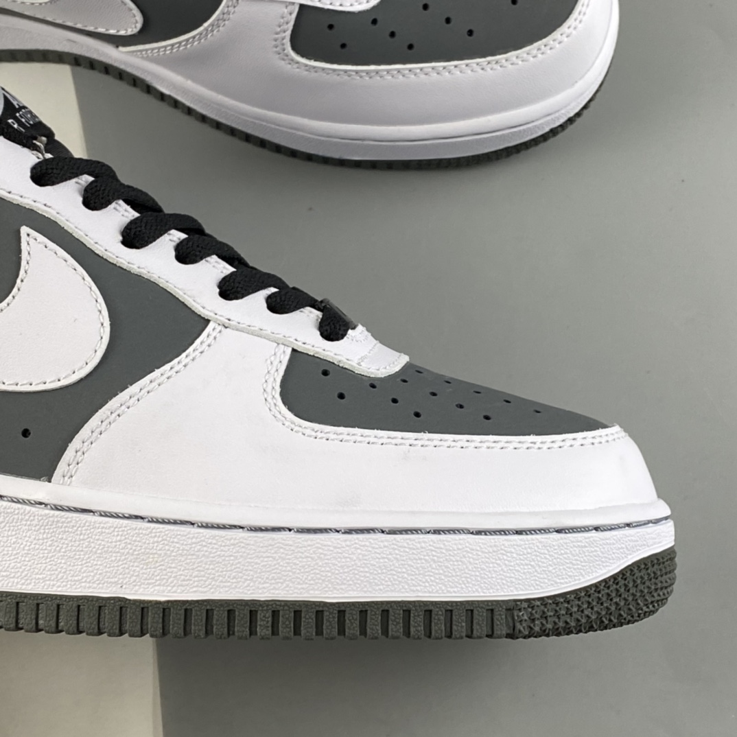 P240  NIKE Air Force 1 Low“Camcorder”摄影机 黑白灰 空军一号低帮运动休闲板鞋 GD5060-755