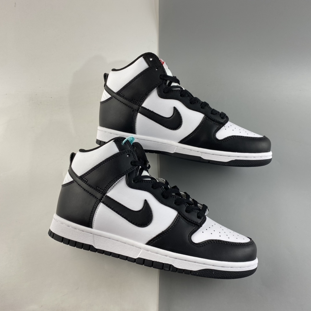 240  NIKE SB Dunk High Pro 扣篮系列高帮休闲运动滑板板鞋 黑白熊猫 DD1869-103