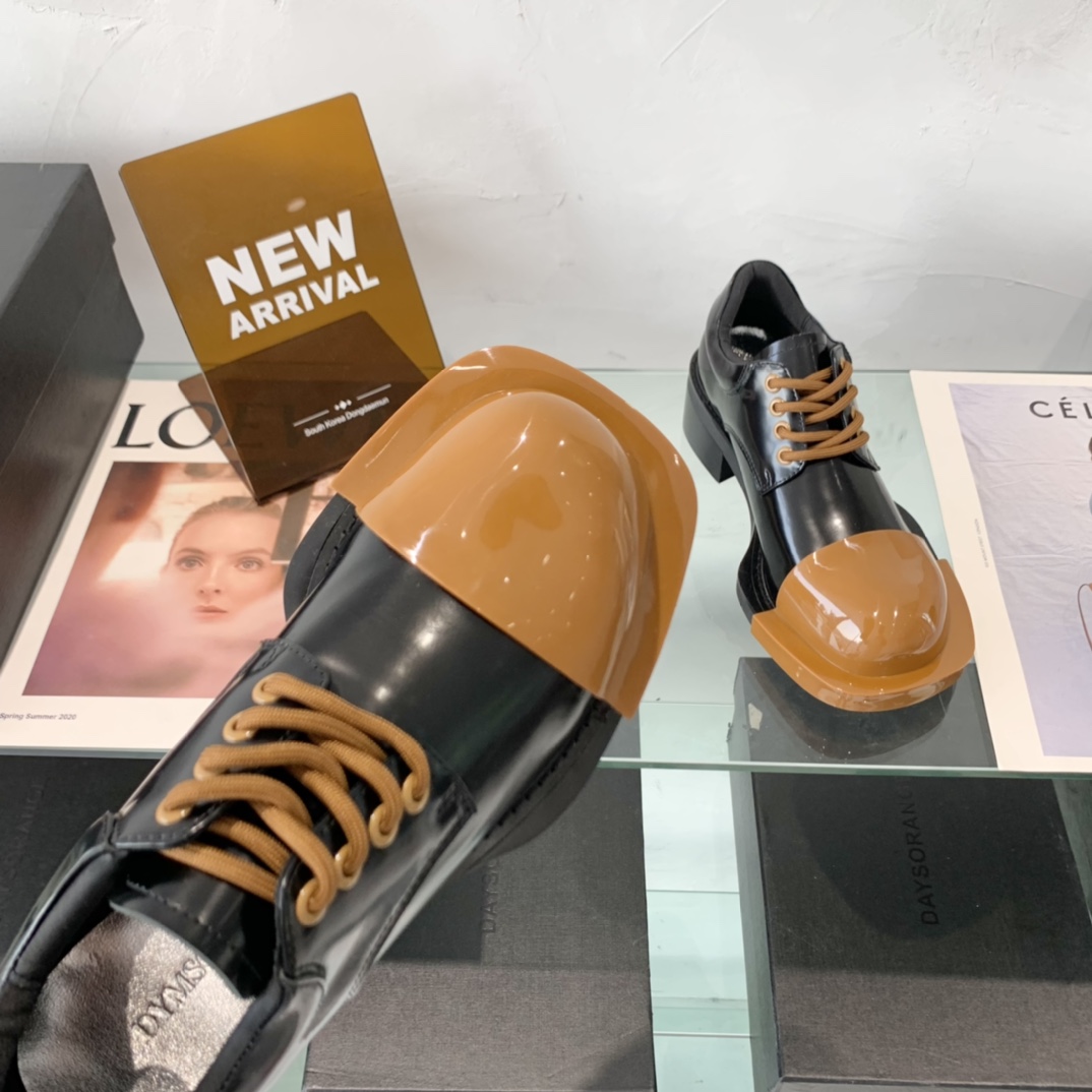 “High-End Dymonlatery Paints and Leather Shoes with Unique Design Code 35-39” - 图片 8