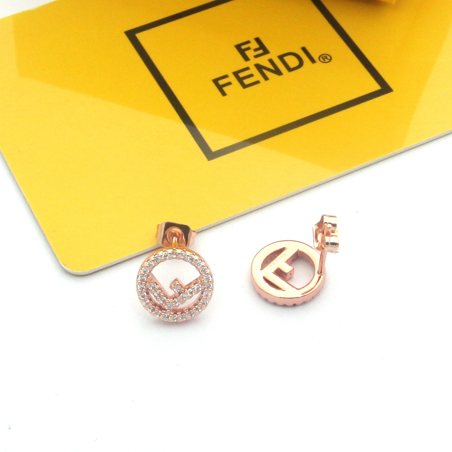 芬迪 Fendi 高定典藏传世高定珠宝耳环项链戒指首饰 #B31D0330 6
