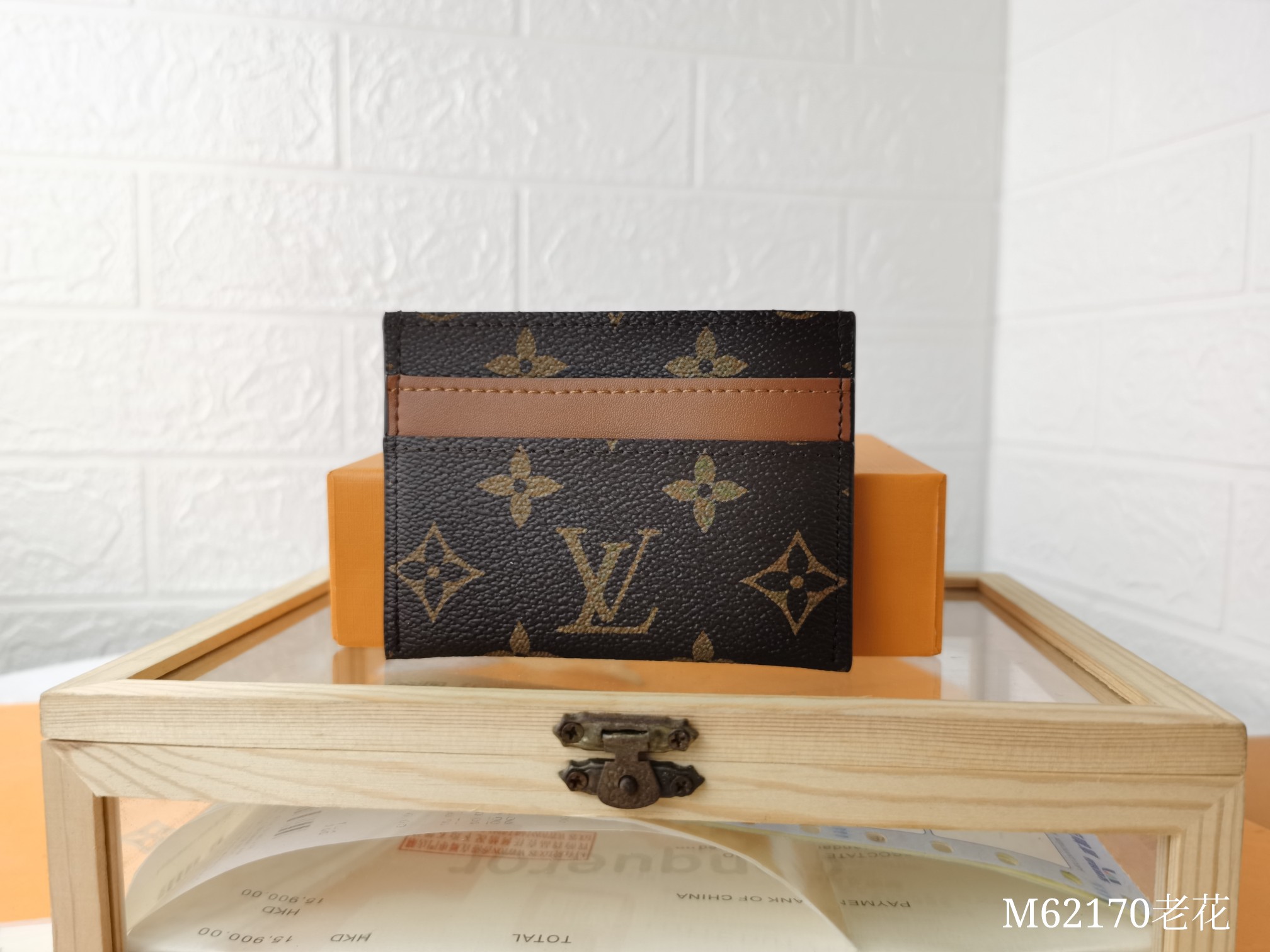 Louis Vuitton Wallet Card pack Monogram Eclipse Canvas M62170