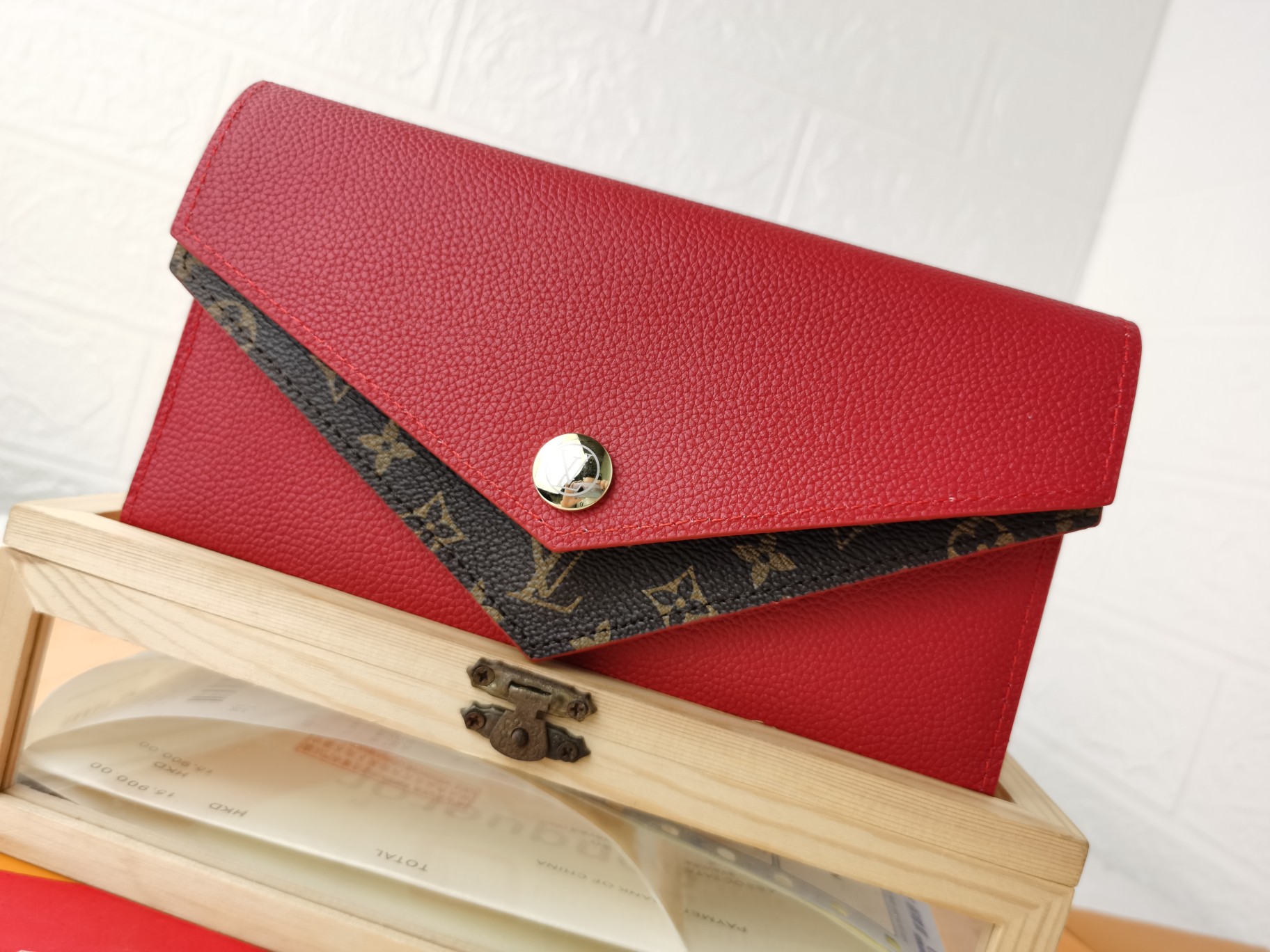 ルイ・ヴィトン M64317 モノグラム帆布財布