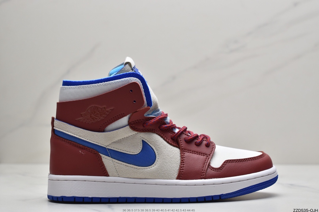 250  Air Jordan 1 Zoom CMFT 视觉效果亮眼的同时极具质感CT0979