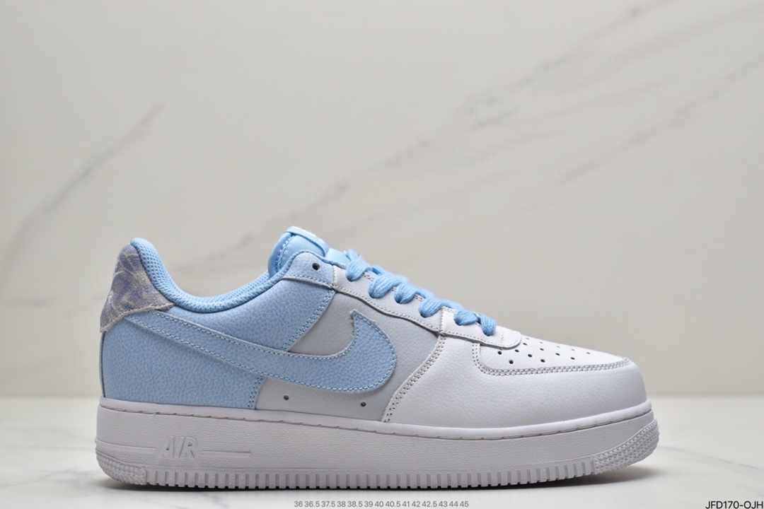 170 耐克Nike Air Force 1 ‘07 LV8”白灰蓝 CZ0337-400