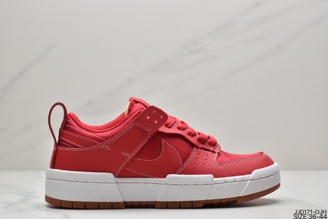 130 耐克Nike Dunk Low Disrupt 解构风格最大的亮点CK6654-102/101