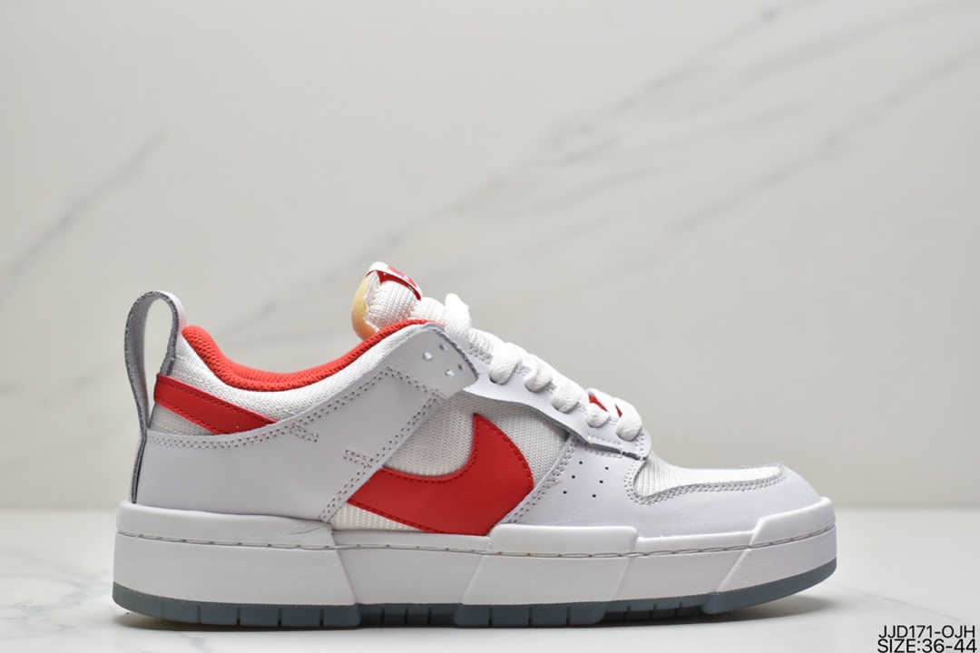 130 耐克Nike Dunk Low Disrupt 解构风格最大的亮点CK6654-102/101