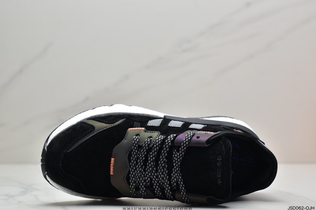 200 阿迪达斯Adidas Nite Jogger 复古休闲运动跑鞋FV3585