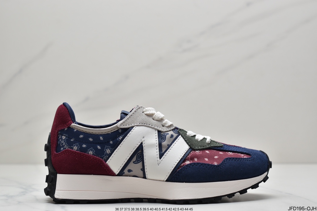 170 上世纪 70 年代的意大利街头风格 NB 新百伦 New Balance MS327系列复古休闲运动慢跑鞋