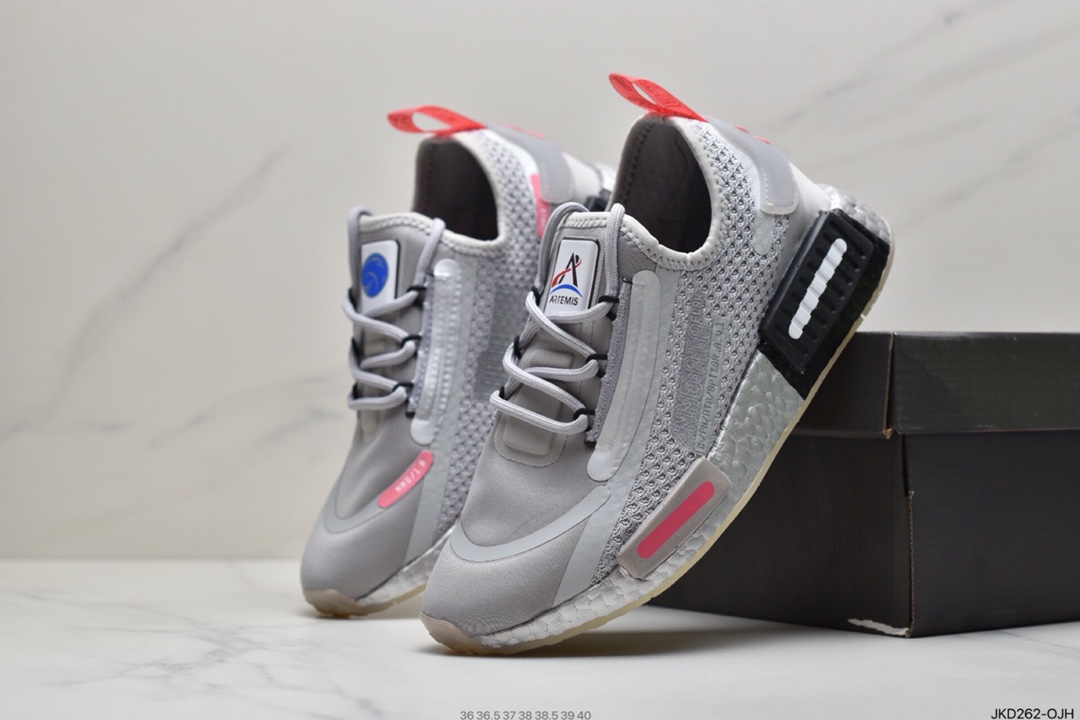 160 阿迪达斯Nasa X adidas originals NMD R1Spectoo现货仓储FZ3209