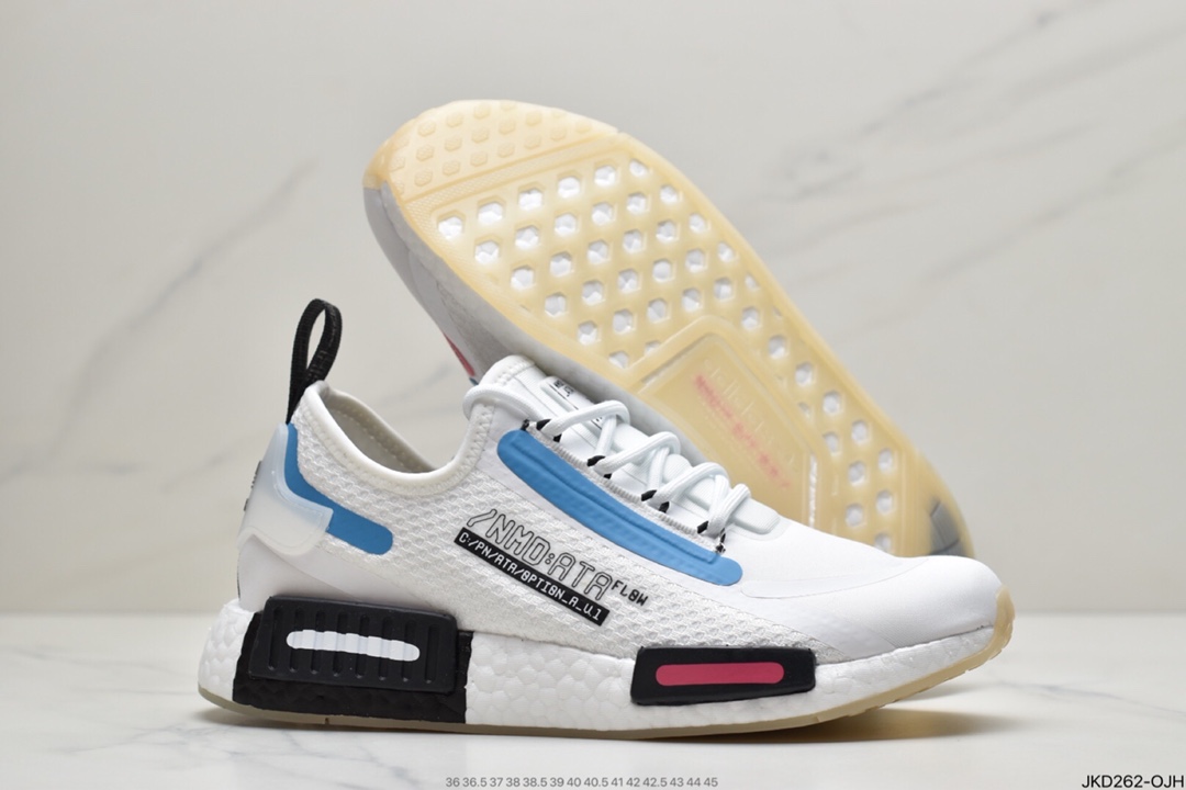 160 阿迪达斯Nasa X adidas originals NMD R1Spectoo现货仓储FZ3209