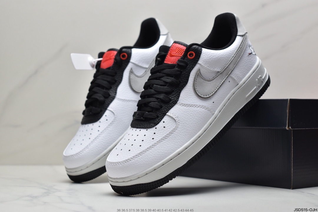 200 耐克NK Air Force 1’07 SE 空军一号低帮经典板鞋 黑红薄荷绿仙鹤 DA8482-100