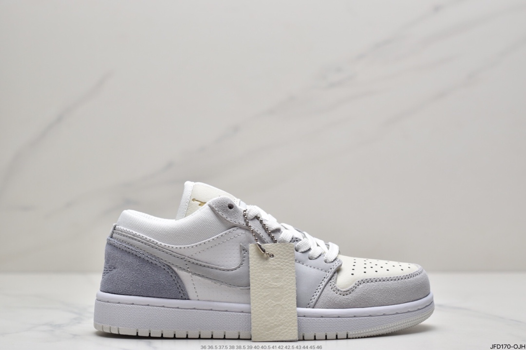 170 耐克Nike Air Jordan 1 Low AJ1 乔1 低帮潮流缓运动休闲板鞋DM5443-666