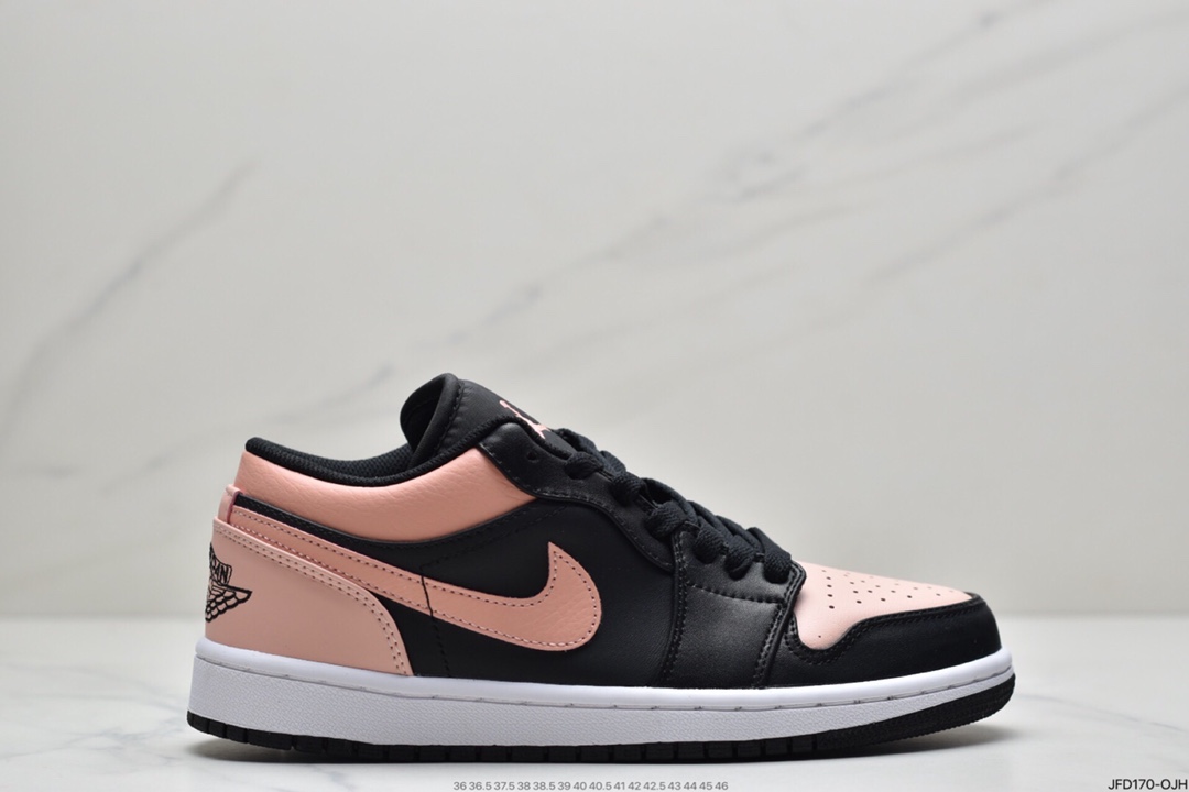 170 耐克Nike Air Jordan 1 Low AJ1 乔1 低帮潮流缓运动休闲板鞋DM5443-666